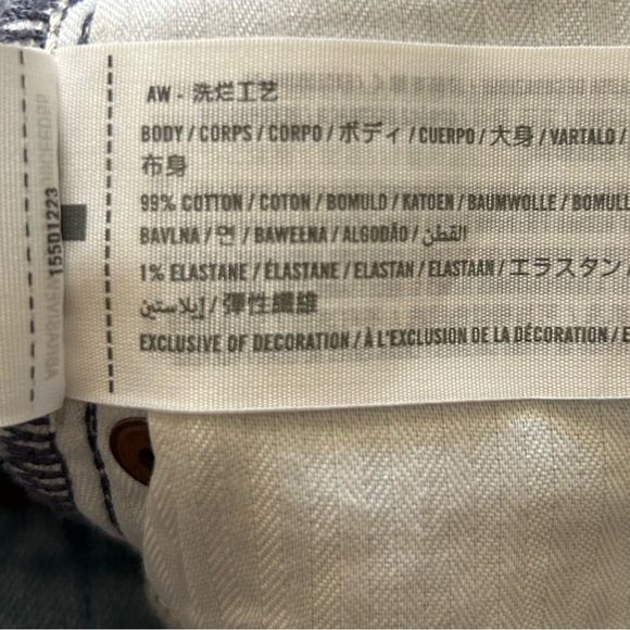 NWT, Abercrombie & Fitch Curve Love The Ankle Straight Ultra High Rise Jeans, 30 - Picture 9 of 11